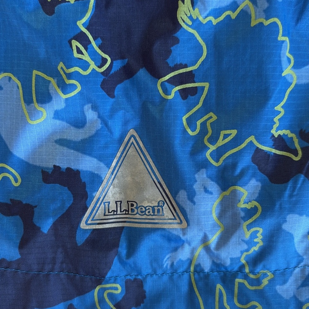 LL Bean windbreaker, hood, size 8 - Picture 4 of 9